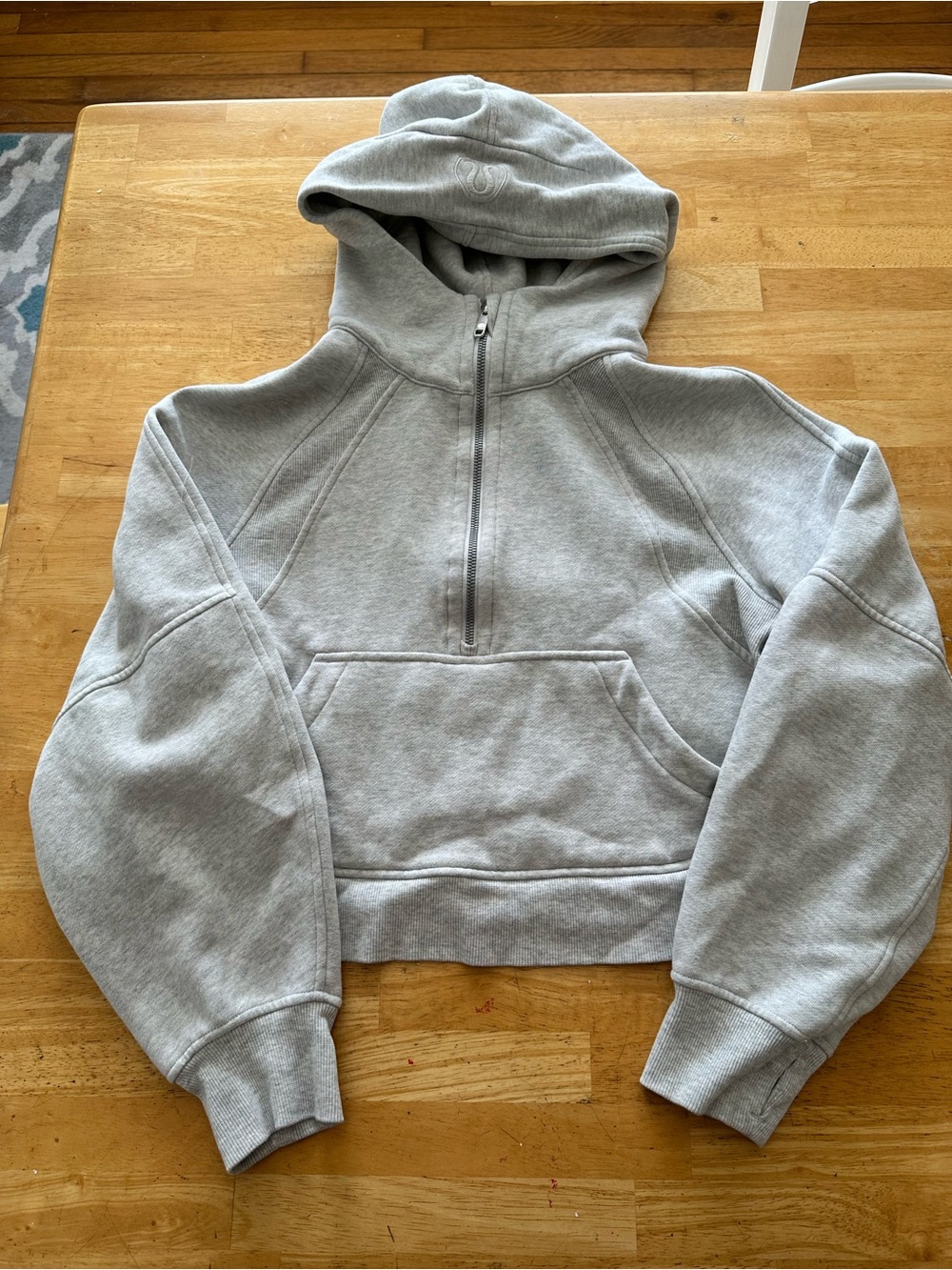 Lululemon half-zip cropped scuba hoodie XS/S